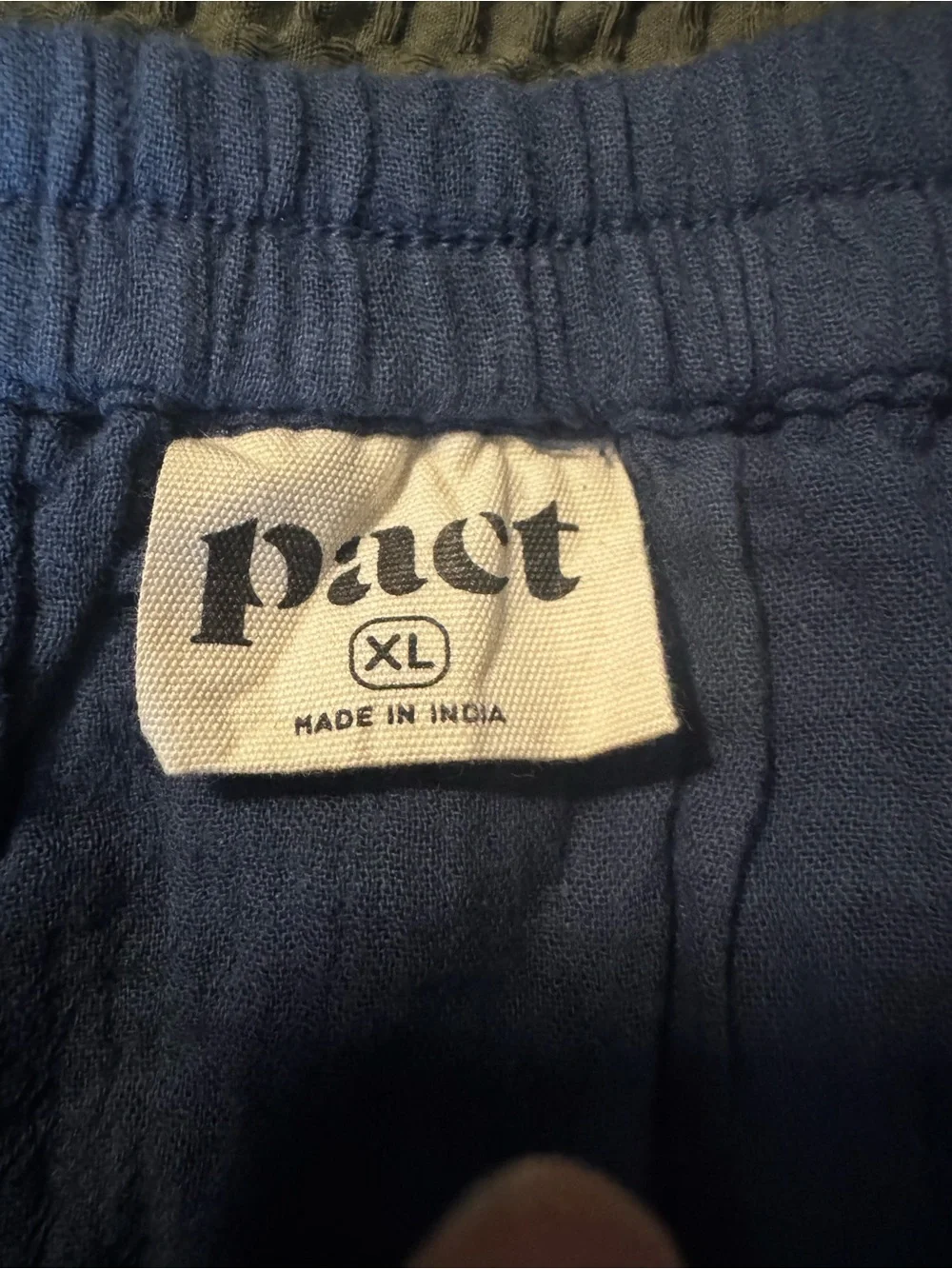 Pact Women’s Blue Tiered Maxi Skirt - Casual Boho Style size xl - Picture 3 of 4
